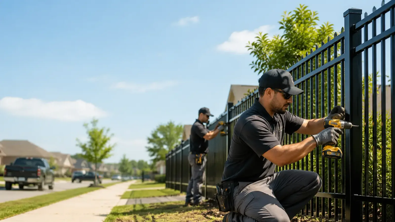 Metal Fence Installation in Bridgeton, MO